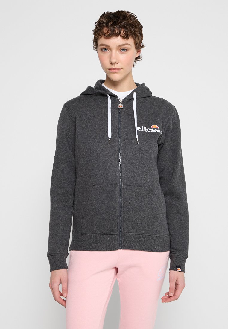 Ellesse Sweater met rits donkergrijs Ellesse Sweater met rits donkergrijs