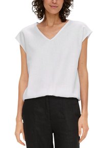 s.Oliver T-shirt print - weiß