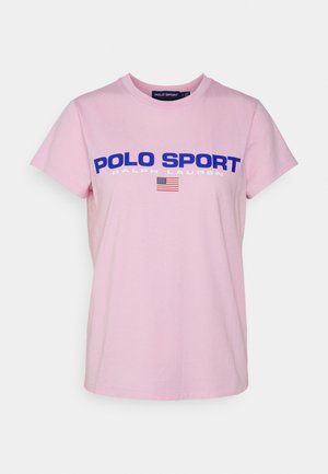 POLO SPORT CREWNECK TEE - T-shirt imprimé - carmel pink