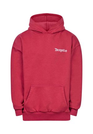 Dropsize HEAVY EMBO - Džemperis ar kapuci - karandared