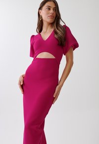 TUSSAH JAYNA MIDI  - Laisvo kirpimo suknelė - hot pink