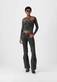 Diesel MARINEL - Ilgarankovis viršutinės dalies drabužis - black