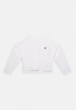 STEP HEM - Camisola de manga comprida - bright white