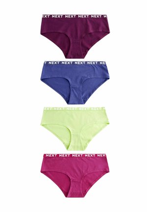 RICH LOGO KNICKERS FOUR PACK - Fecskék - pink purple green
