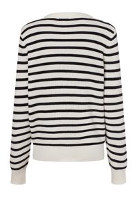 Marie Lund Stickad tröja - dark blue