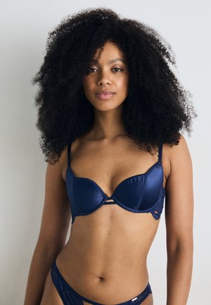 DORINA AMAR LIGHT PADDED DEMI - Liemenėlė su lankeliais - blue