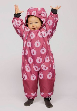 Småfolk, SNOWSUIT FOR TODDLERS WITH APPLES - Φόρμα χιονιού - berry hug