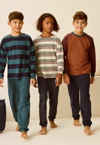 Next SET - REGULAR FIT 3 PACK - Yöasusetti - rust navy