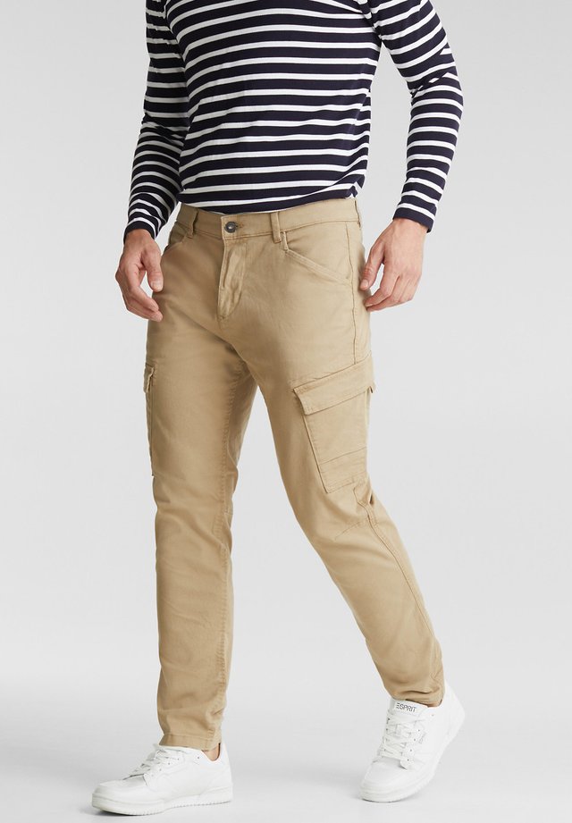 Pantalons cargo homme beige Tous les articles chez Zalando