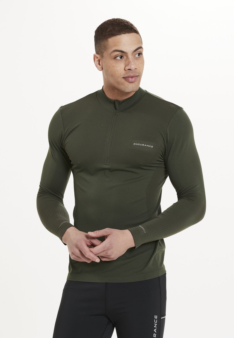 Endurance FUNKTION JARO M SEAMLESS MIDLAYER - Langærmet T-shirt - rosin