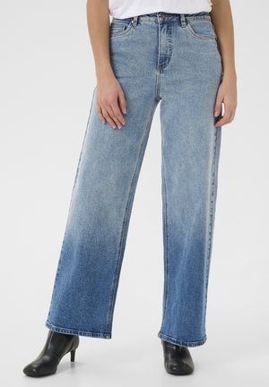 KAMIALA HW - Relaxed fit jeans - light blue denim ombre