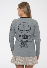 Paradiso Clothing THE NIGHTMARE BEFORE CHRISTMAS PUMPKIN KING - Long sleeved top - grey