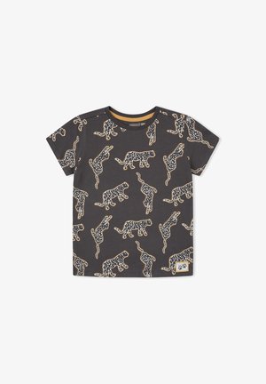 Canada House, CAMISETA NIÑO WILDER - Camiseta estampada - antracita