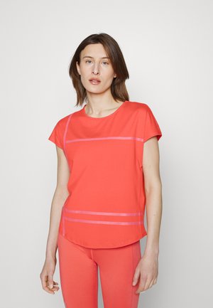 ONPCAMP LOOSE TRAIN TEE - Sportovní tričko - spiced coral