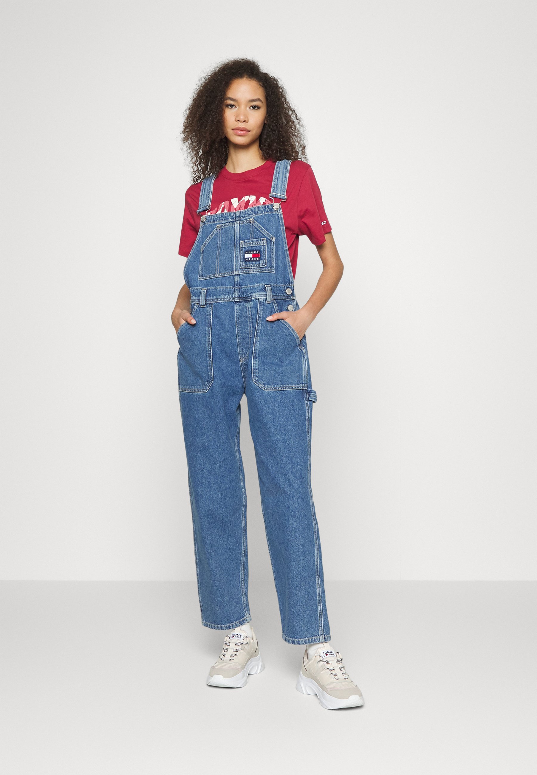 Tommy Jeans Salopette - denim light/blu denim - Zalando.it