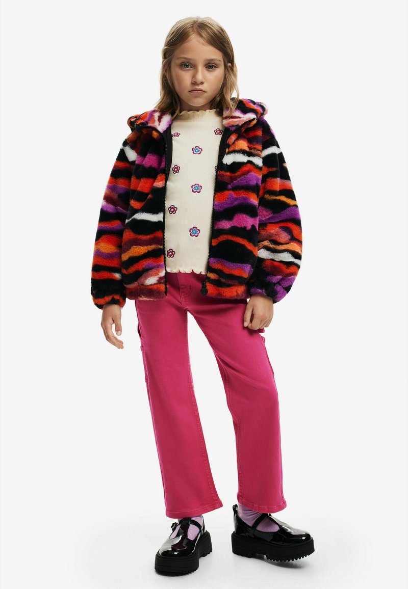 Desigual - ANIMAL PRINT  - Winter jacket - red, Enlarge