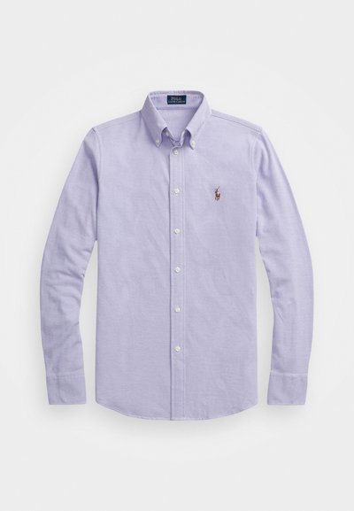 Polo Ralph Lauren LONG SLEEVE BUTTON FRONT  - Blusa - hyacinth