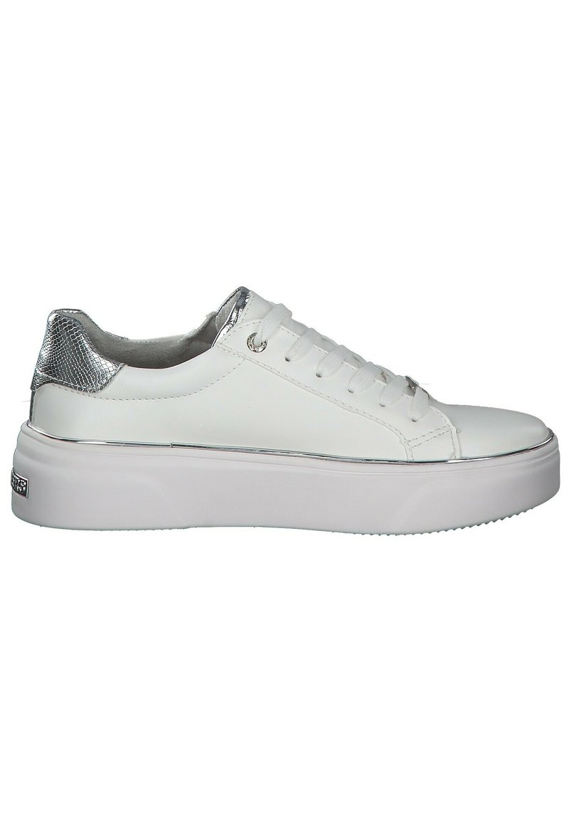 Damen Sneaker low | Dockers by Gerli Sneaker low weiss-silber/weiß - JR18025 Damen Sneaker low | Dockers by Gerli Sneaker low weiss-silber/weiß - JR18025
