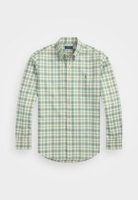 CUSTOM FIT PLAID OXFORD SHIRT - Košeľa - seafoam cream