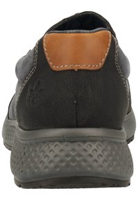 Rieker Instappers - schwarz/navy/nuss