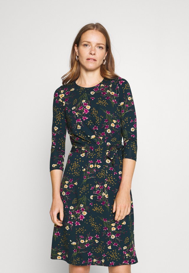 HAILEY DRESS YUKO - Jerseyjurk - storm blue