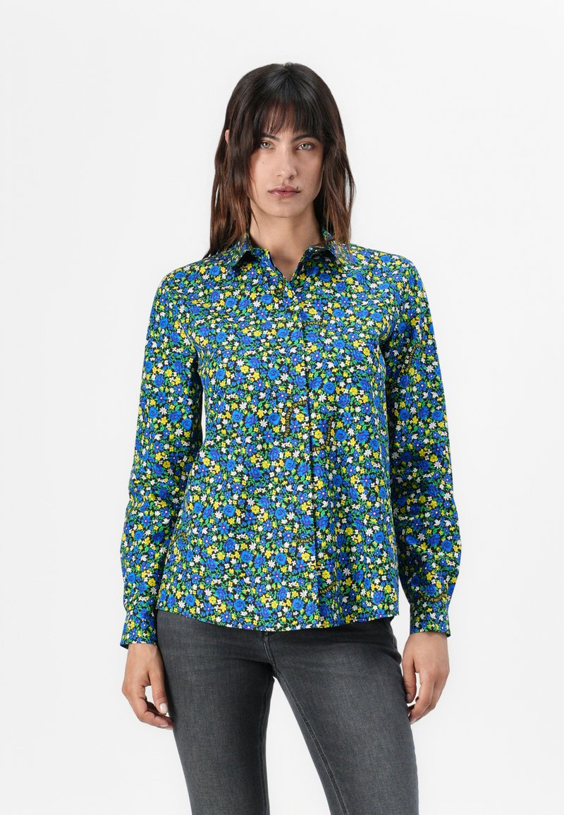 Versace Jeans Couture Overhemdblouse blauw