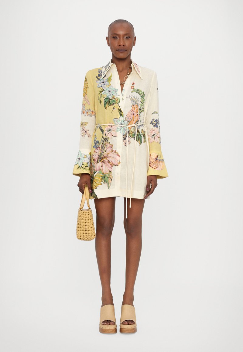 Alemais OLEANDER MINI DRESS - Shirt dress - multi-coloured - Zalando.ie