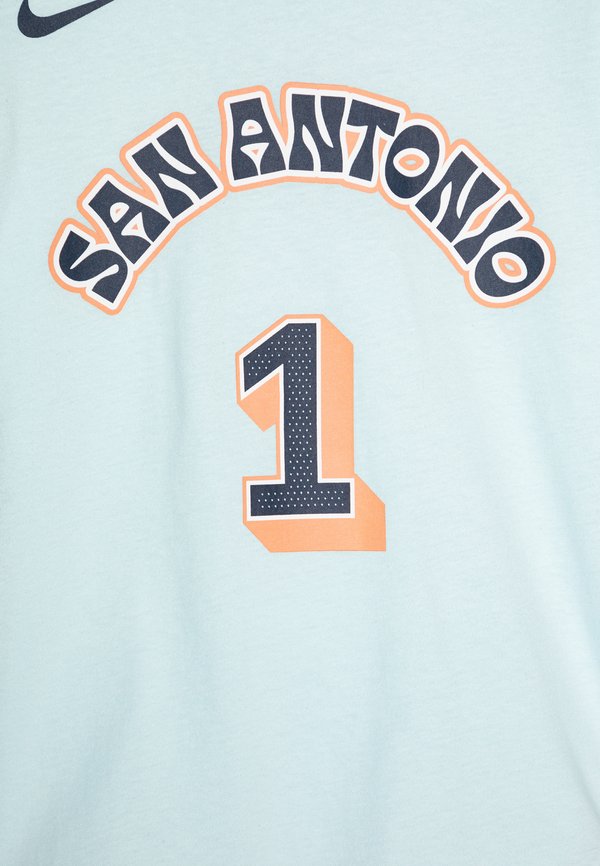 NBA SAN ANTONIO SPURS WEMBANYAMA CITY EDITION TEE UNISEX - NBA jersey3
