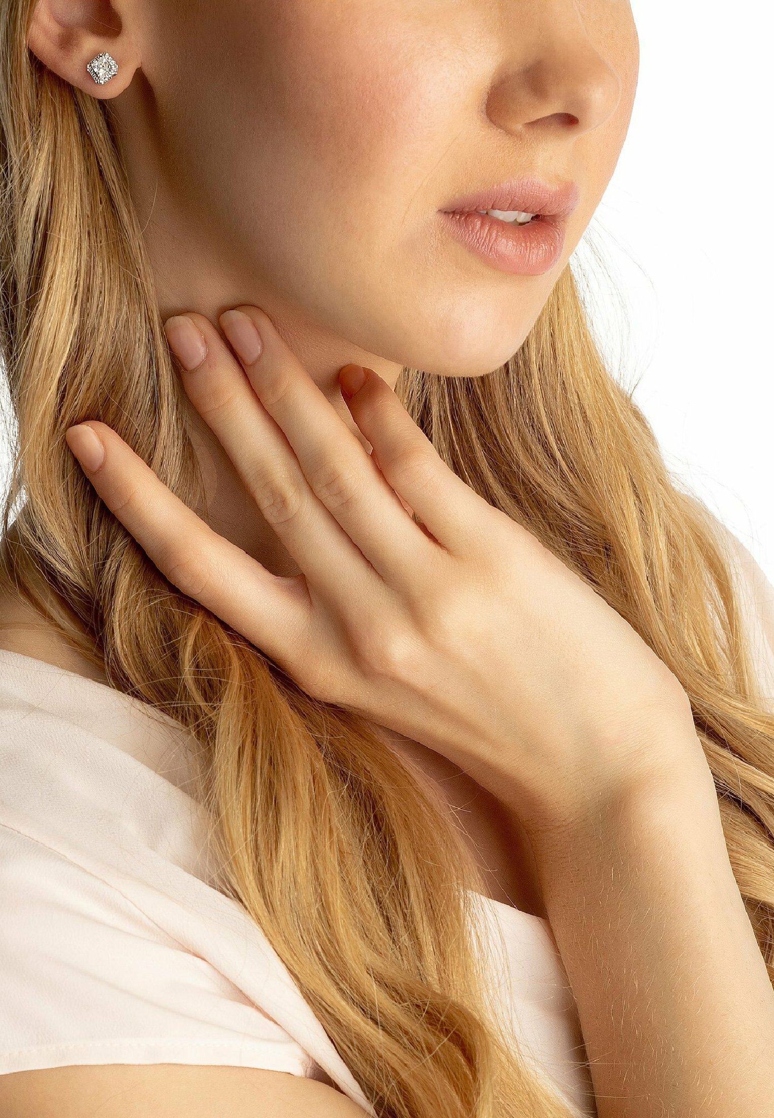 FAVS Earrings zilveren kleur/silver-coloured Zalando