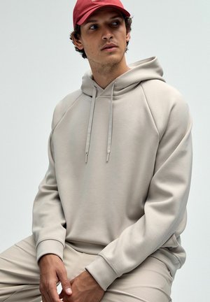 lululemon SMOOTH SPACER  - Kapuzenpullover - mojave tan