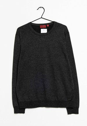 HUGO, Strickpullover - black