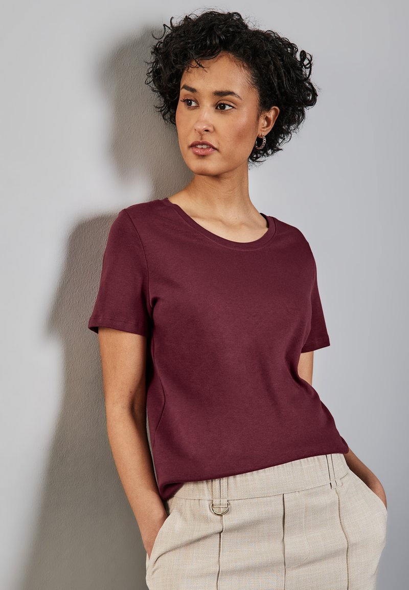 Street One T-shirt basic - rot