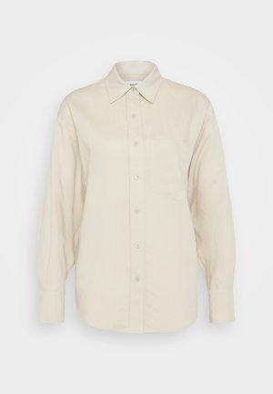 RELAXED SHIRT - Button-down blouse - peyote