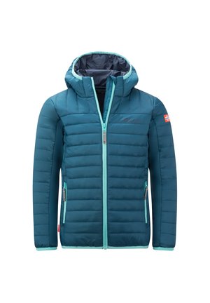 TROLLKIDS, KIDS EIKEFJORD JACKET UNISEX - Outdoorjacke - dark marine/arctic blue/mystic blue