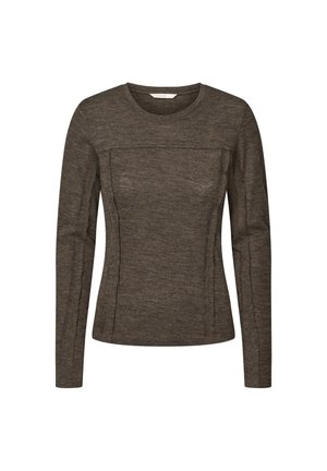rethinkit studios, Pullover - dark brown melange