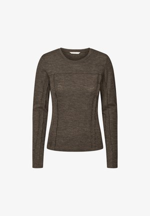 rethinkit studios, Pullover - dark brown melange