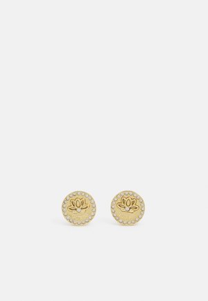 LOTUS - Earrings - yellow gold-coloured