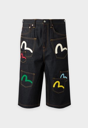 Evisu, MULTI POCKET FASHION - Дънкови шорти - blue