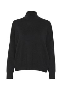 Unselected, dark grey melange