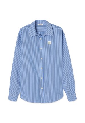 American Vintage ZATYBAY - Overhemd - rayures aqua