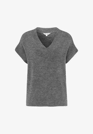 Cellbes of Sweden, KNITTED WAISTCOAT - T-shirt basique - grey melange
