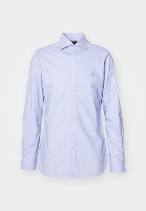Polo Ralph Lauren SLIM FIT GINGHAM DOBBY SHIRT - Button down-skjorte - blue/white