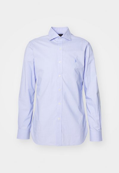 Polo Ralph Lauren SLIM FIT GINGHAM DOBBY SHIRT - Camisa - blue/white