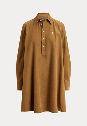 Polo Ralph Lauren, CORDUROY SHIRTDRESS - Blusenkleid - tan