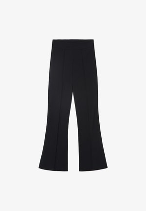 Tezenis, CROPPED FLARED - Pantalon classique - Black
