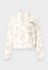 HELVETIA CROPPED HALF SNAP - Φλις πουλόβερ - sea salt