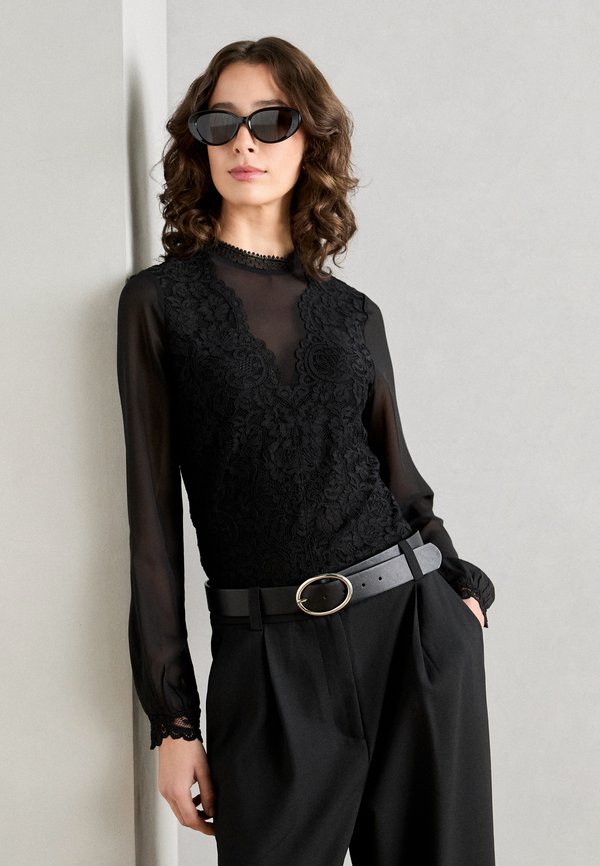 TAVIRA - Long sleeved top - noir