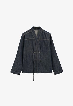 Massimo Dutti, - Kurtka jeansowa