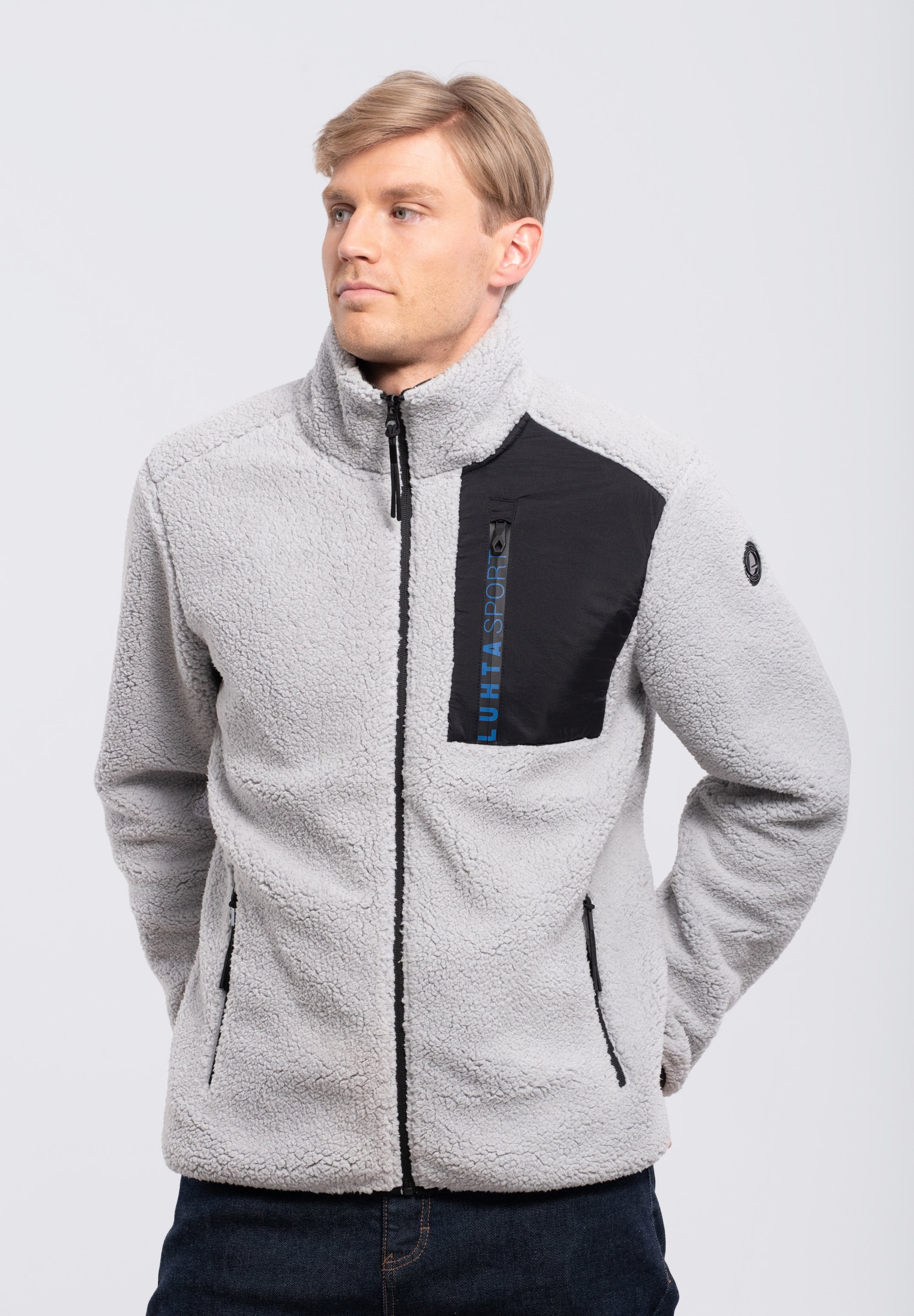 Luhta MIDLAYER HUHMARI - Fleece jacket - dampf/grey - Zalando