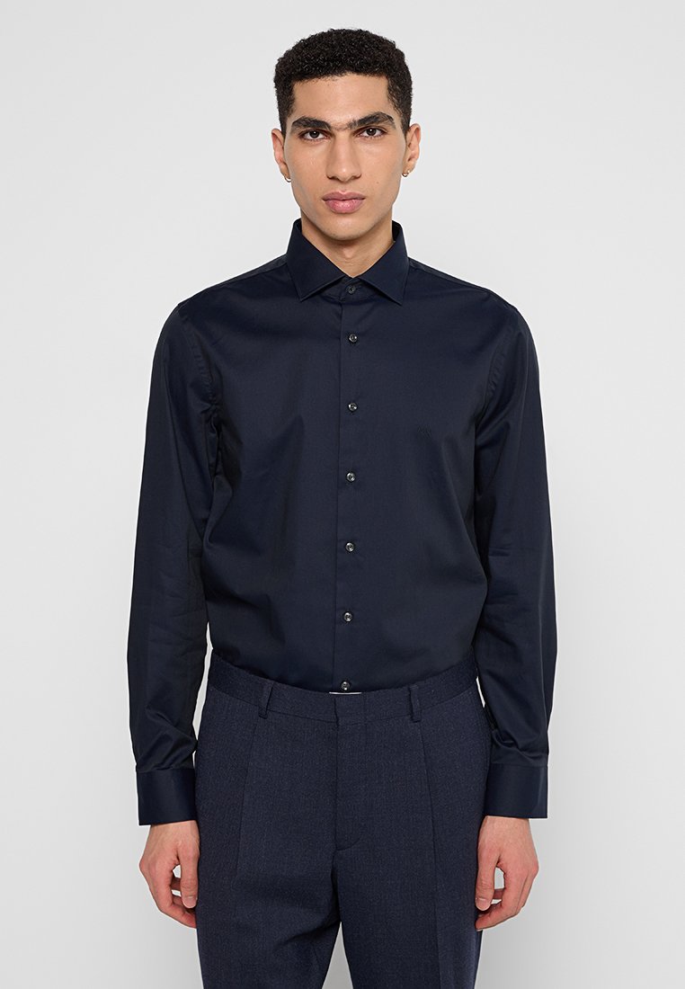 Michael Kors Zakelijk overhemd donkerblauw